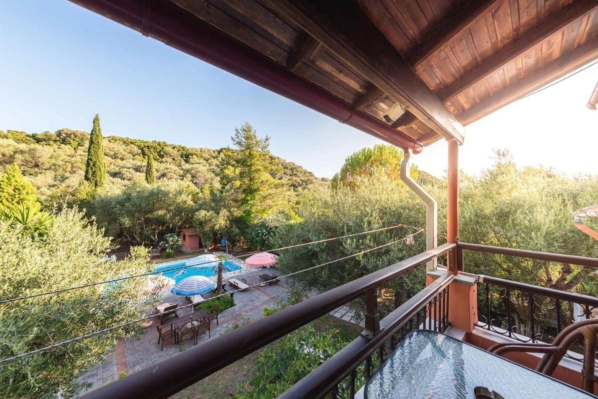 Mimosa Apartments With Pool Palaiokastritsa Exterior foto